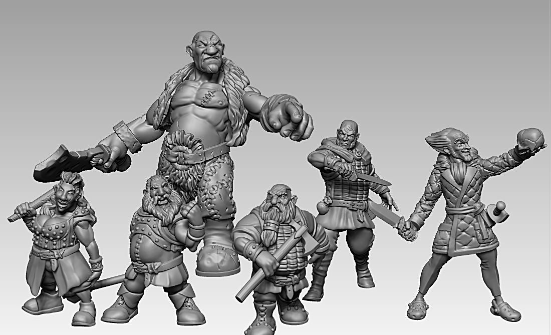 New sculpts for June's Bandits Release