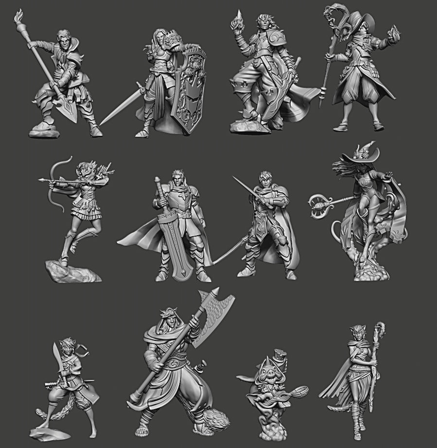 Crystal Collapse development Update - Miniatures are done and the