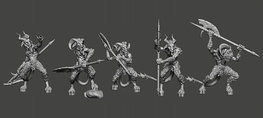 New minis added to store - Bulezaus/Infernal Goatmen