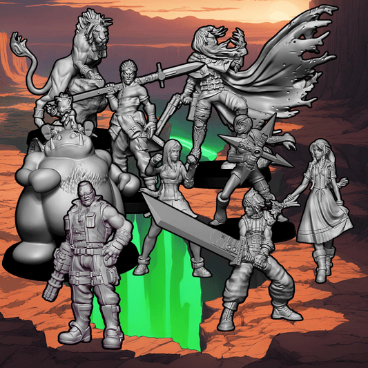 Landslide Complete Party (DIGITAL STL DOWNLOAD ONLY)