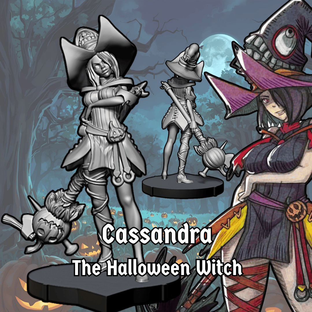 🕯️ Cassandra – The Cackling Witch 🕯️- Halloween Exclusive!