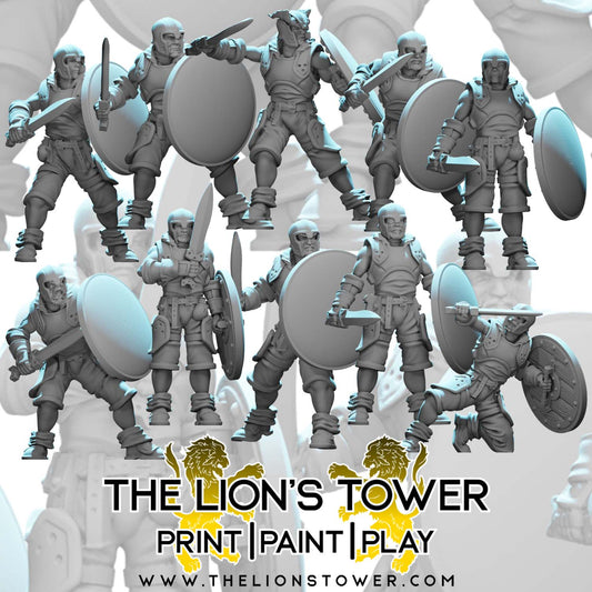 Kingdom of Talarius - Light Infantry Swordsmen