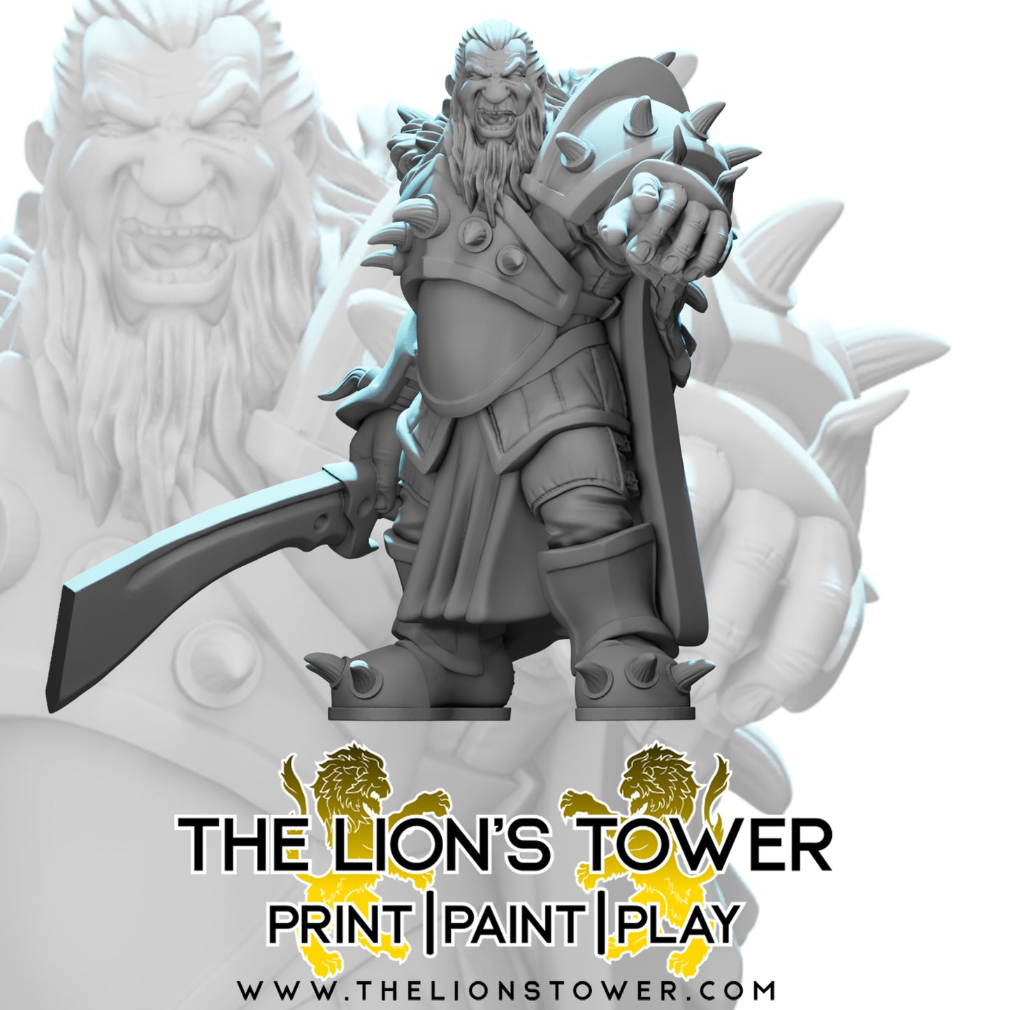 Kingdom of Talarius - Captain Artun - Order of The Behemoth Ogre Champion