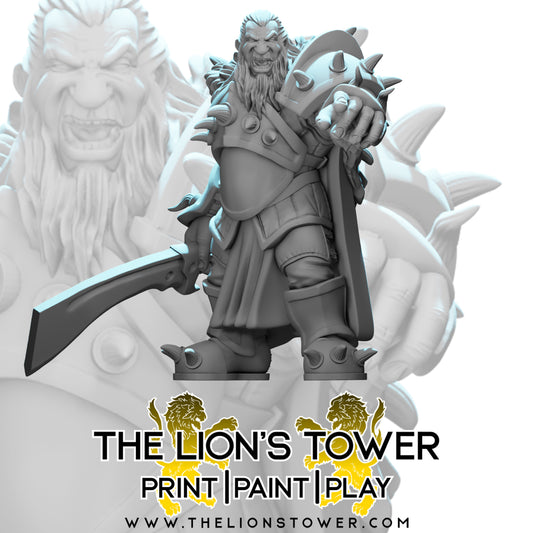 Kingdom of Talarius - Captain Artun - Order of The Behemoth Ogre Champion
