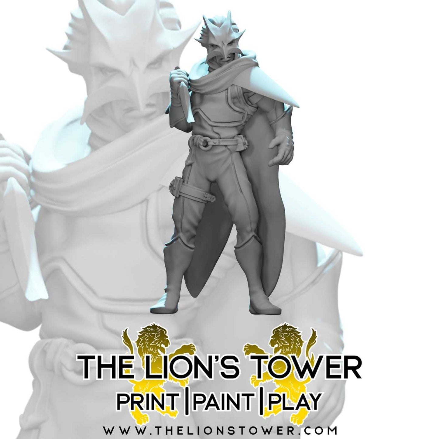 Tiamat Cultists Bundle (Set of 5 x 32mm scale resin miniatures with MDF bases)