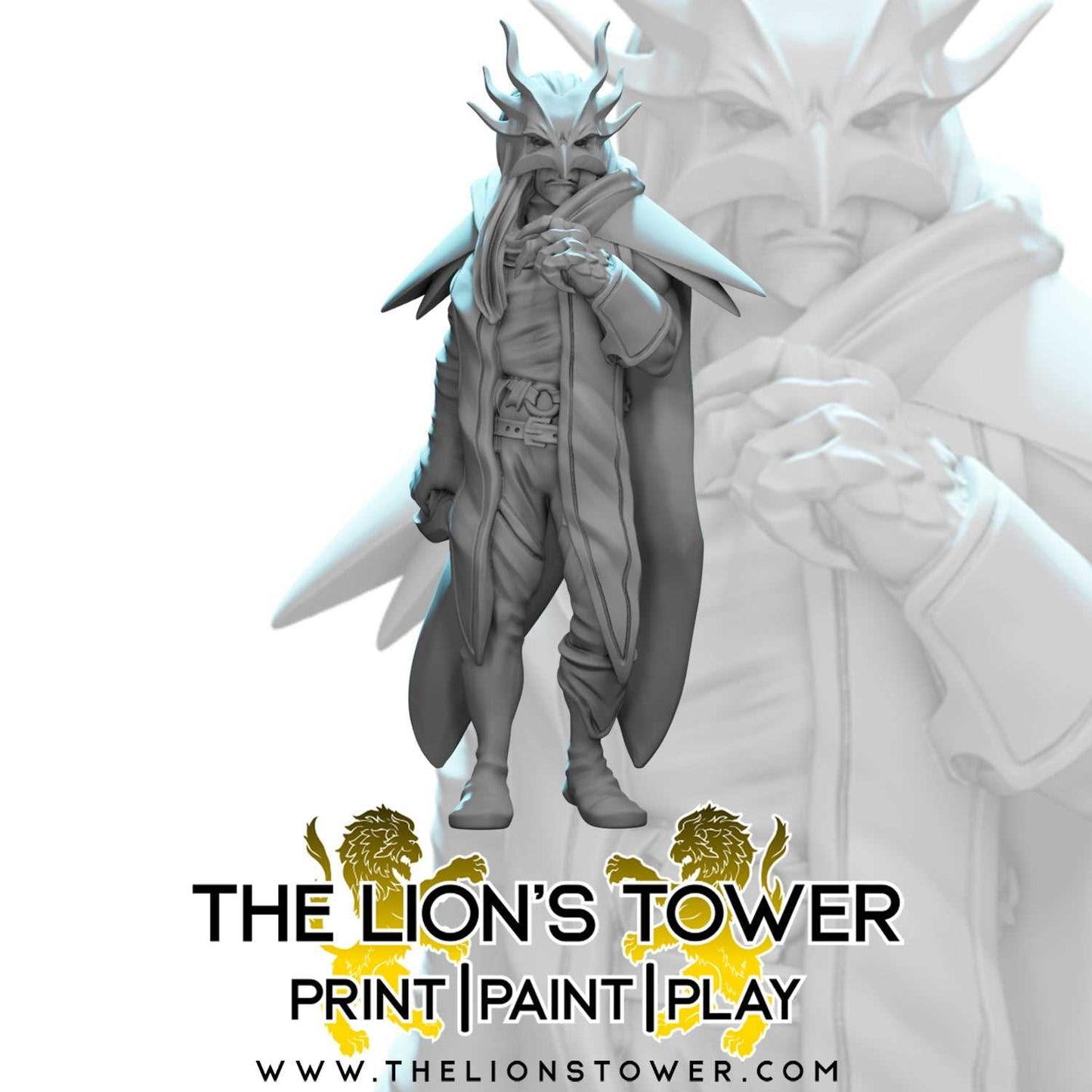 Tiamat Cultists Bundle (Set of 5 x 32mm scale resin miniatures with MDF bases)