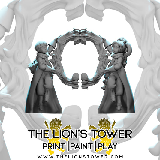 Kingdom of Talarius - Pandi and Portia Twin Court Mages