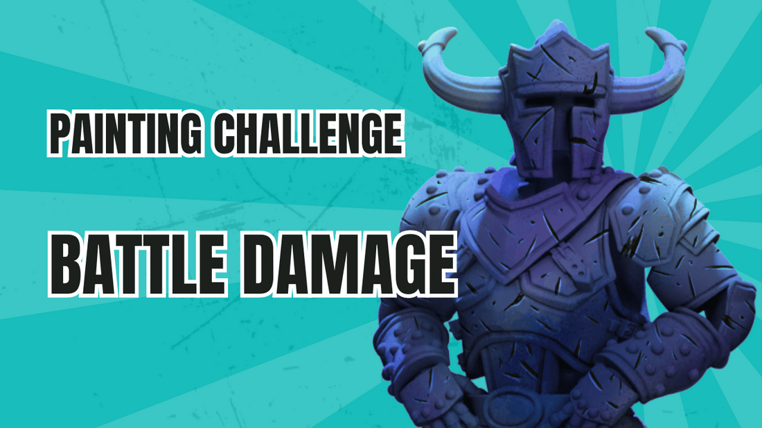 Painting Challenge -  Battle Damage