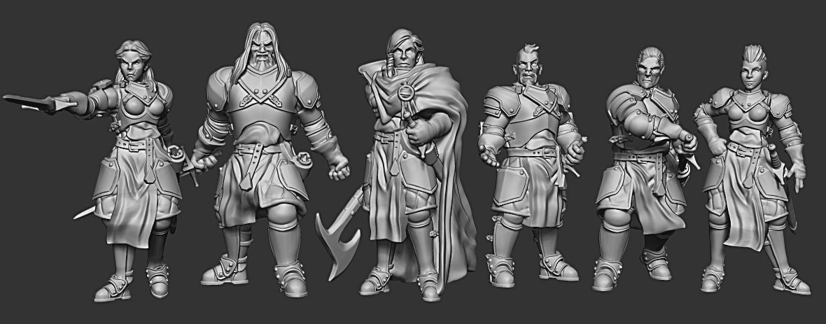 More Mercenaries for the August release – The Lion's Tower