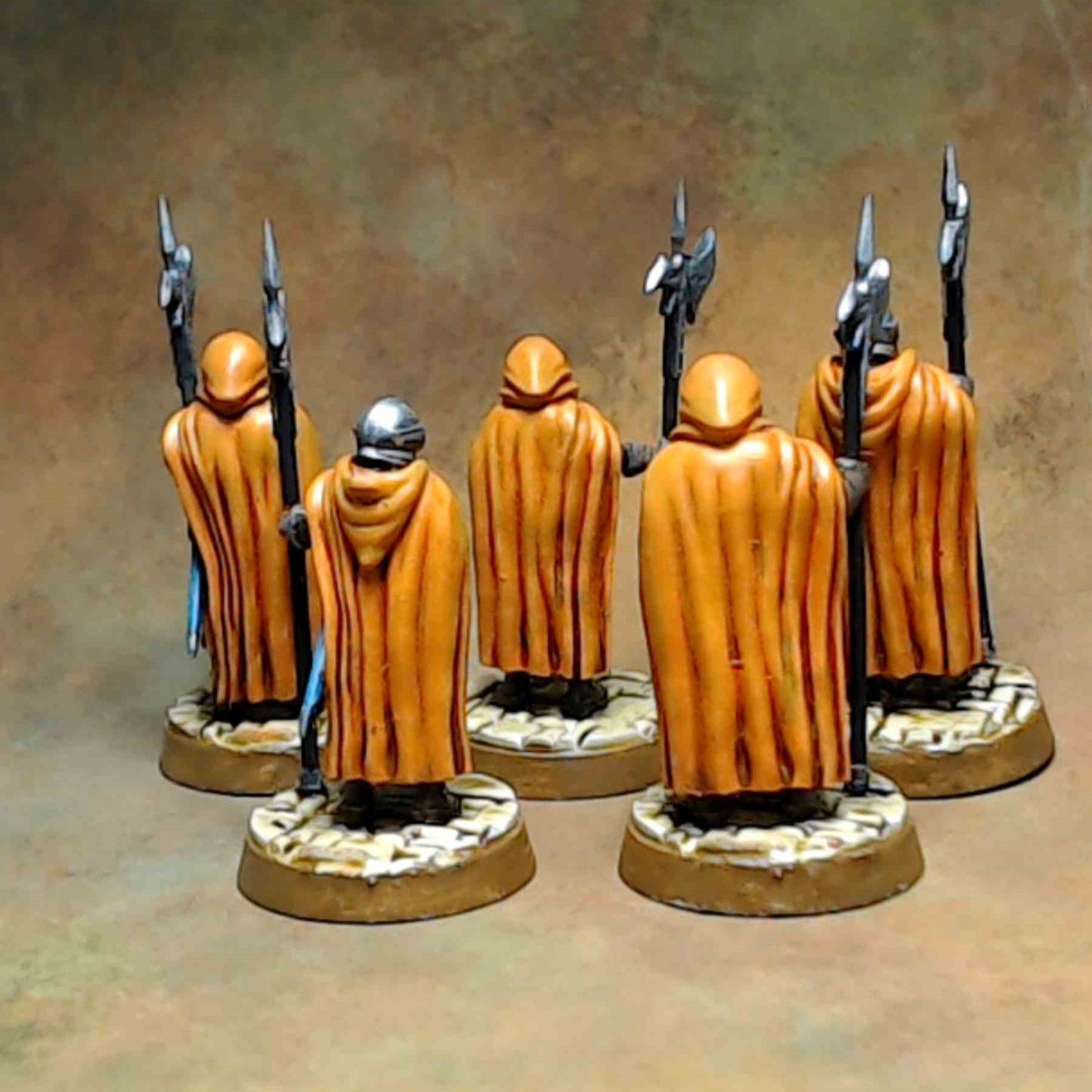 Elite Guards with Halberds and Cloaks