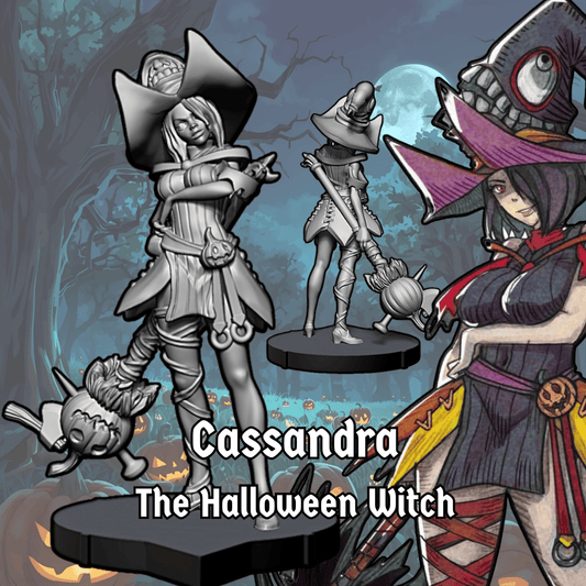 🕯️ Cassandra – The Cackling Witch 🕯️- Halloween Exclusive!