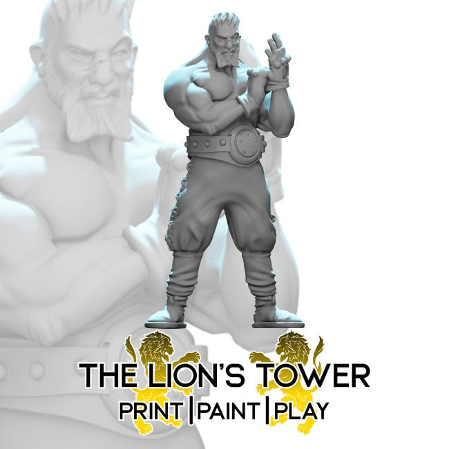 Bouncers (Set of 5 x 32mm scale resin miniatures with MDF bases)