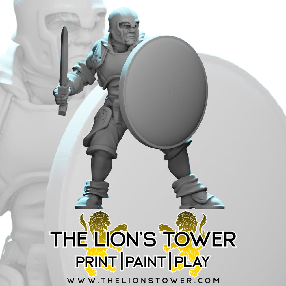 Kingdom of Talarius - Light Infantry Swordsmen – The Lion's Tower
